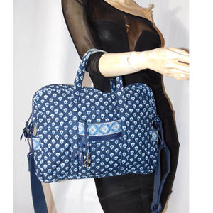 Vera Bradley Padded Laptop Bag Has Crossbody Strap